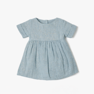 Robe à manches courtes